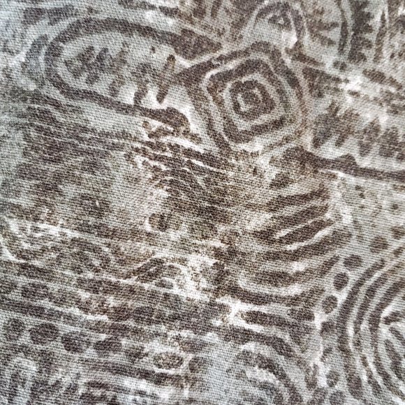 Womens Tribal Print Wide Leg Pants by Coldwater Size Medium - Picture 3 of 6